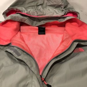 Plus size north face rain jacket